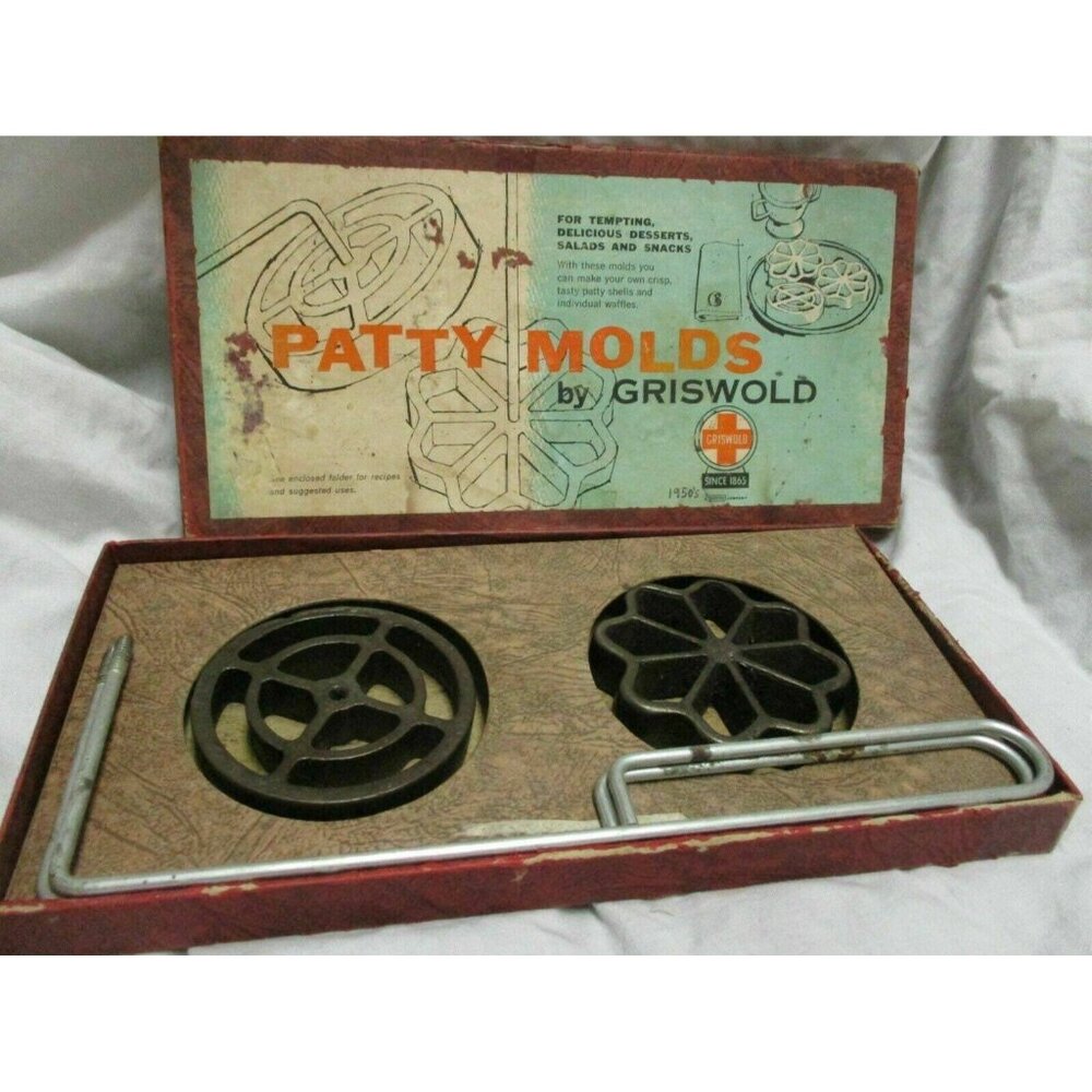 Antique Griswold Patty Molds